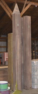 Wooden Pillar Prop Lot