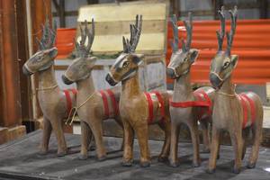 Quantity of 5 24 tall reindeer