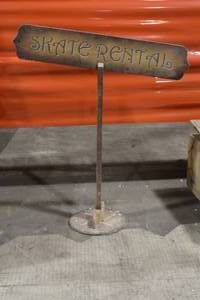 49x57 Skate Rental Sign