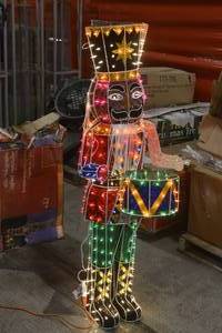 60 lighted nut cracker