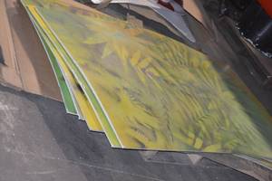 15 Sheets of leaf 48 x 96 Fome-Cor Background