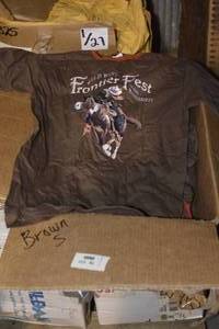Box of Adult Small T- shirts One Sided