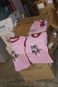 Box of Youth Girls T- shirts 5248 blend various sizes
