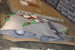 Silver Bells Product  48 x 96 Fome-Cor Background