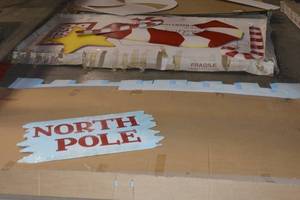 North Pole Product  48 x 96 Fome-Cor Background