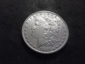 1886 Morgan Silver Dollar