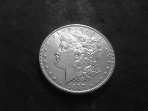 1887 Morgan Silver Dollar