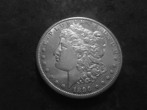 1890 S Morgan Silver Dollar