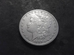 1893 O Morgan Silver Dollar
