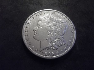 1896 O Morgan Silver Dollar