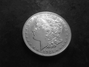 1921 D Morgan Silver Dollar