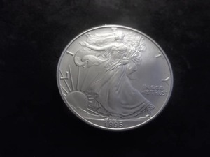 1995 US Silver Eagle Dollar MS From Unc Roll 1 Oz. 99.0 Fine