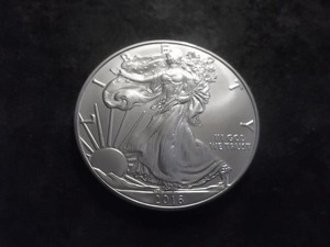 2016 US Silver Eagle Dollar 1 Oz. 99.0 Fine MS From Unc Roll