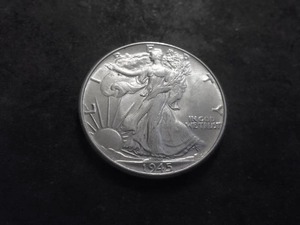1945 Walking Liberty Half Dollar