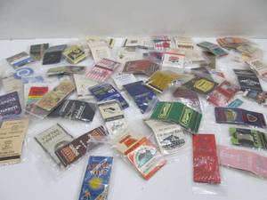 lot 12 image: Lotof Vintage Advertising Matchbooks