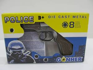 lot 63 image: New in Box Diecast Toy Gun by Gonher