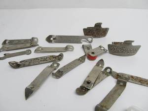 lot 71 image: Group of Advertising Beer & Soda Bottle Openers