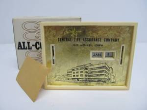 lot 73 image: NOS Vintage Gerrett All Coin Bank