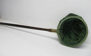 lot 102 image: Quality Old Vintage Church OfferingCollection Long Basket 