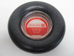 lot 107 image: Vintage Larger Size FIRESTONE Tire Ashtray