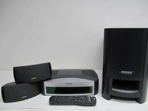 lot 199 image: Excellent Working BOSE Model AV3-2-1 Media Center Stereo System