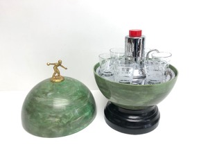lot 120 image: Fabulous 1950s-60s Mid Century Secret Bar Bowling Ball 