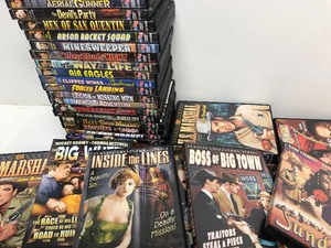 lot 125 image: Lot of 40 Alpha Video DVDs - Obscure Old Movies