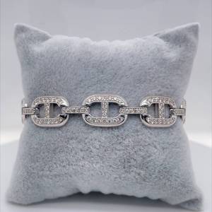 4.25 CARAT Diamond VS CLARITY Bracelet in 14k White Gold Retail $15,000 VIDEO