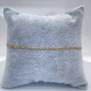 Classic Shiny Rolo Link Delicate Layering Bracelet in 14k Yellow Gold VIDEO