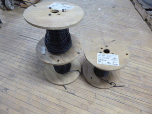 3 Partial Spools of Machine Tool Wire