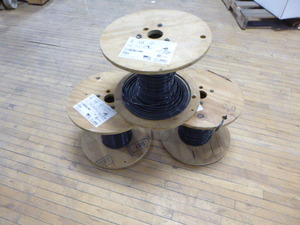 3 Partial Spools of Machine Tool Wire