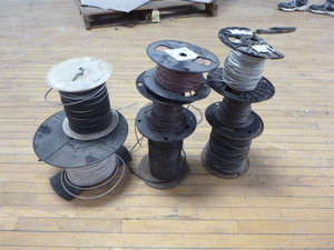 8 Partial Spools of Wire