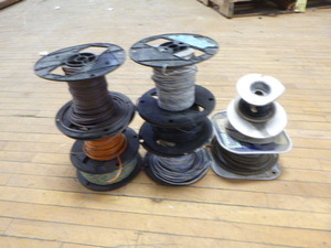 Partial Spools of Wire