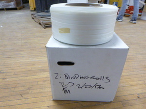 2 Rolls of Banding  Strapping