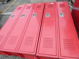 Set of 5 Lockers