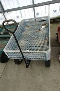 lot 281 image: Garden Center Utility Wagon