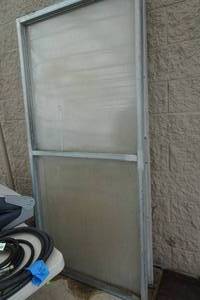 lot 71 image: Commercial Greenhouse Door Frame and Doors
