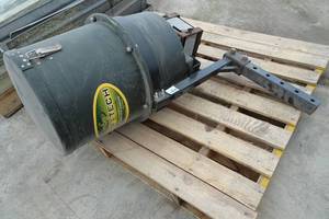 lot 245 image: Spin Tech Hitch Mount Salt Spreader with Remote