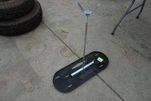 lot 184 image: Propane Tank Mount for Trailer