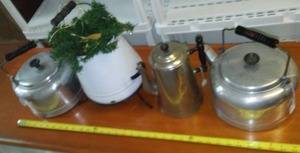 Vintage Tea Kettle (2) and More.