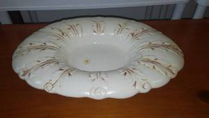 Red Wing Console BowlPlatter.  Circa 1930�s.