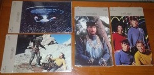Set of 4 Hallmark Star Trek Post Cards, NEW in Pkg