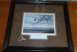 Jerry Raedeke Ducks Unlimited Print, 2013.
