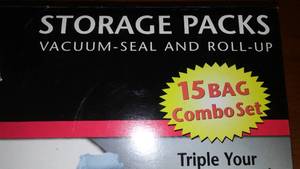 Storge Bags (15) New.