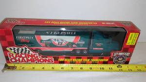 Fast Plus Racing Semi Tractor Trailer NASCAR, Racing Champions.