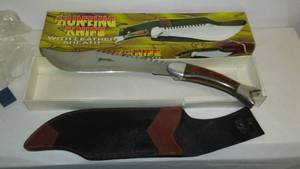 Hunting Knife, Large Blade, 18 in. Long