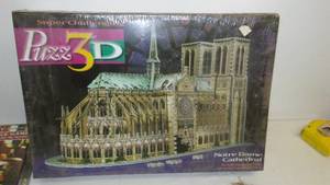 Puzzle 3D Notre Dame Cathedral � New.