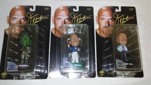 (3) Jesse Ventra Collectibles - set ... New.