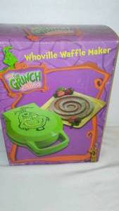 Whoville Waffle Maker - Like New.