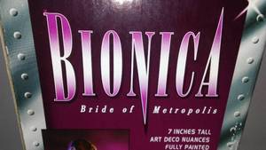 Bionica Bride of Metropolis 7-inch action figure. New in box,
